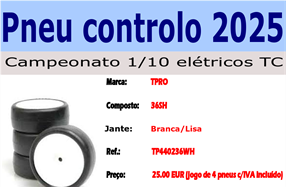 PNEU CONTROLO PARA 2025 - RESULTADO DA VOTAÇÃO